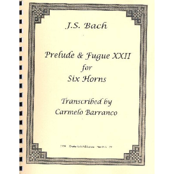 Prelude and Fugue no.22