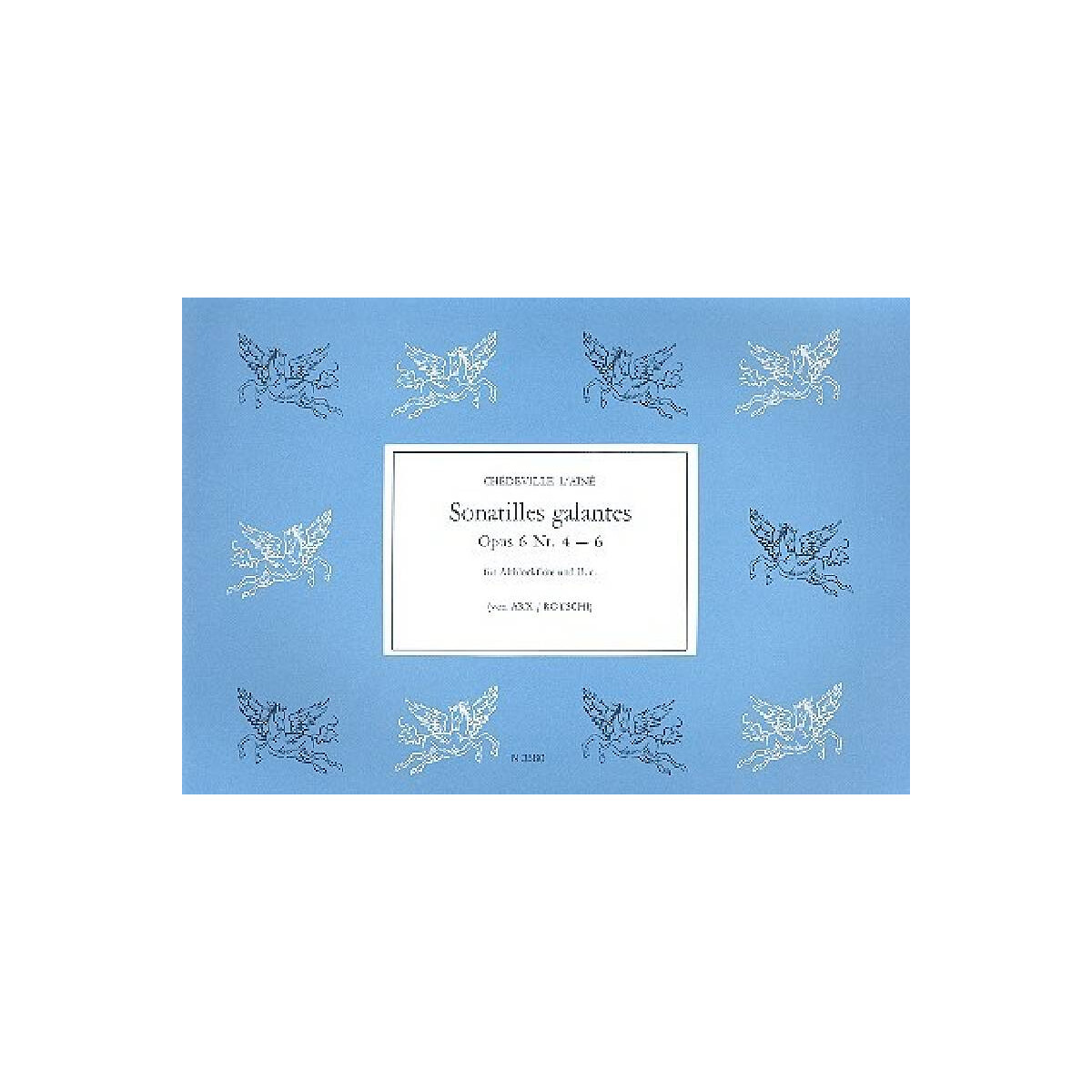 Sonatilles galantes op.6 Band 2 box