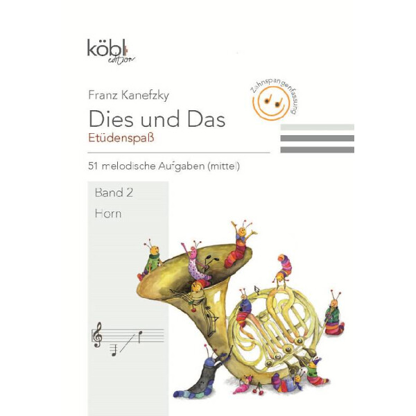 Dies und das - Etüdenspaß Band 2 (Zahnspangenfassung)