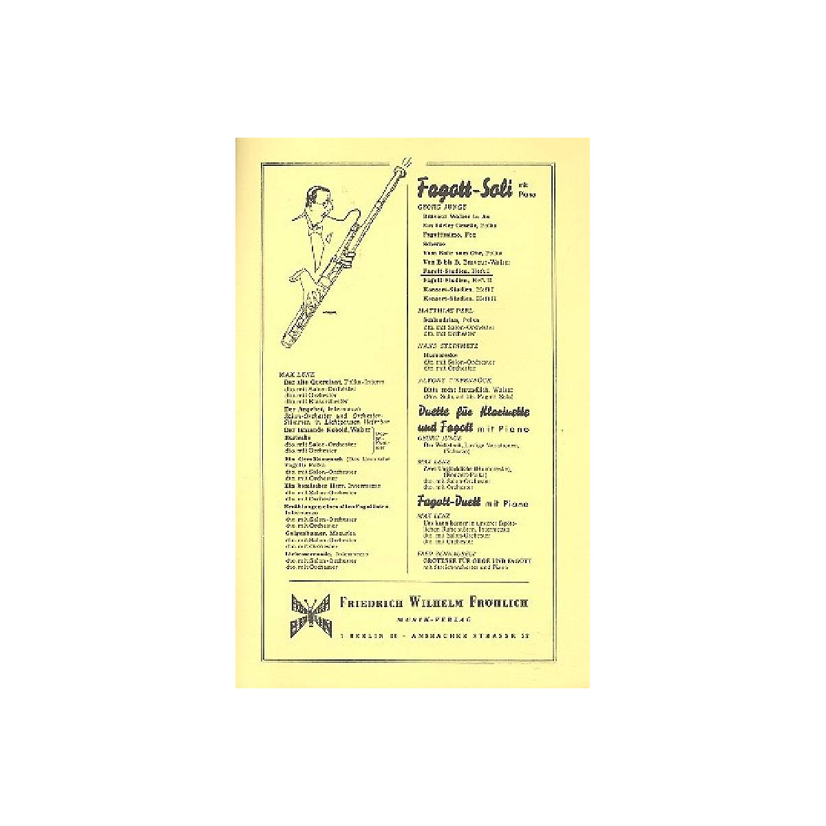 Fagott-Studien Band 1 box