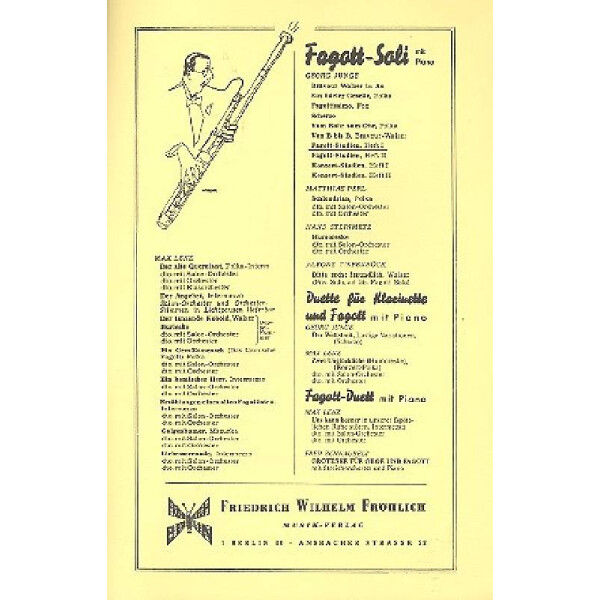 Fagott-Studien Band 1