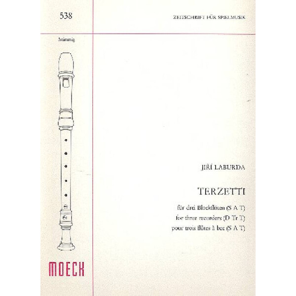 Terzetti für 3 Blockflöten (SAT)