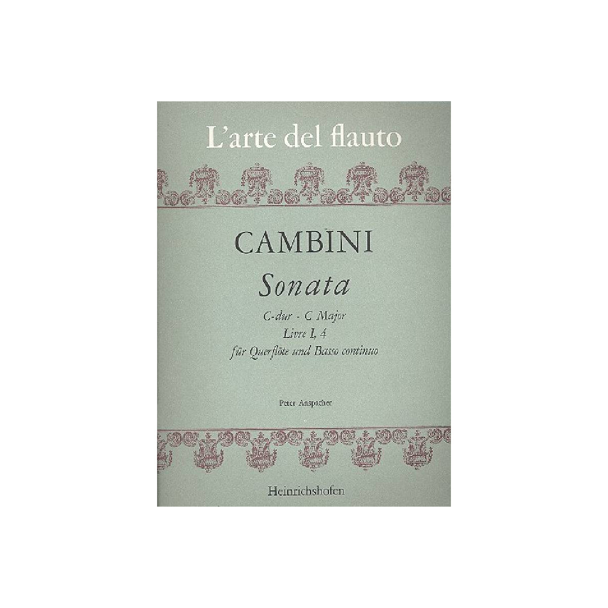 Sonate C-Dur Livre 1 Nr.4 box