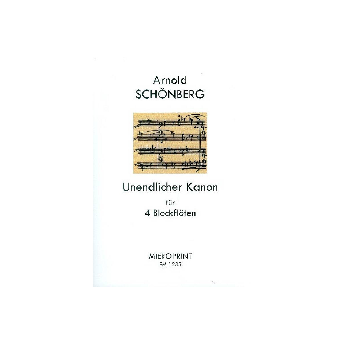 Unendlicher Kanon box