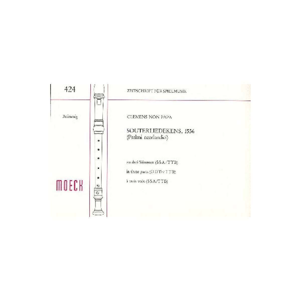 Souterliedekens Psalmi