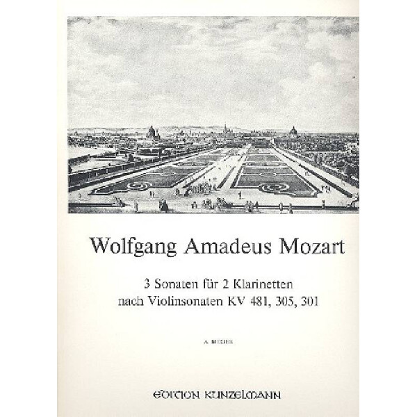 3 Sonaten nach den Violinsonaten