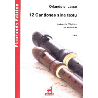 12 Cantiones sine textu