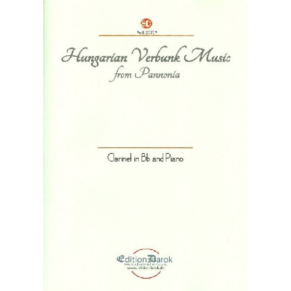 Hungarian Verbunk Music from Pannonia