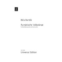 Rumänische Volkstänze für Blockflötenquartett und Gitarre ad lib