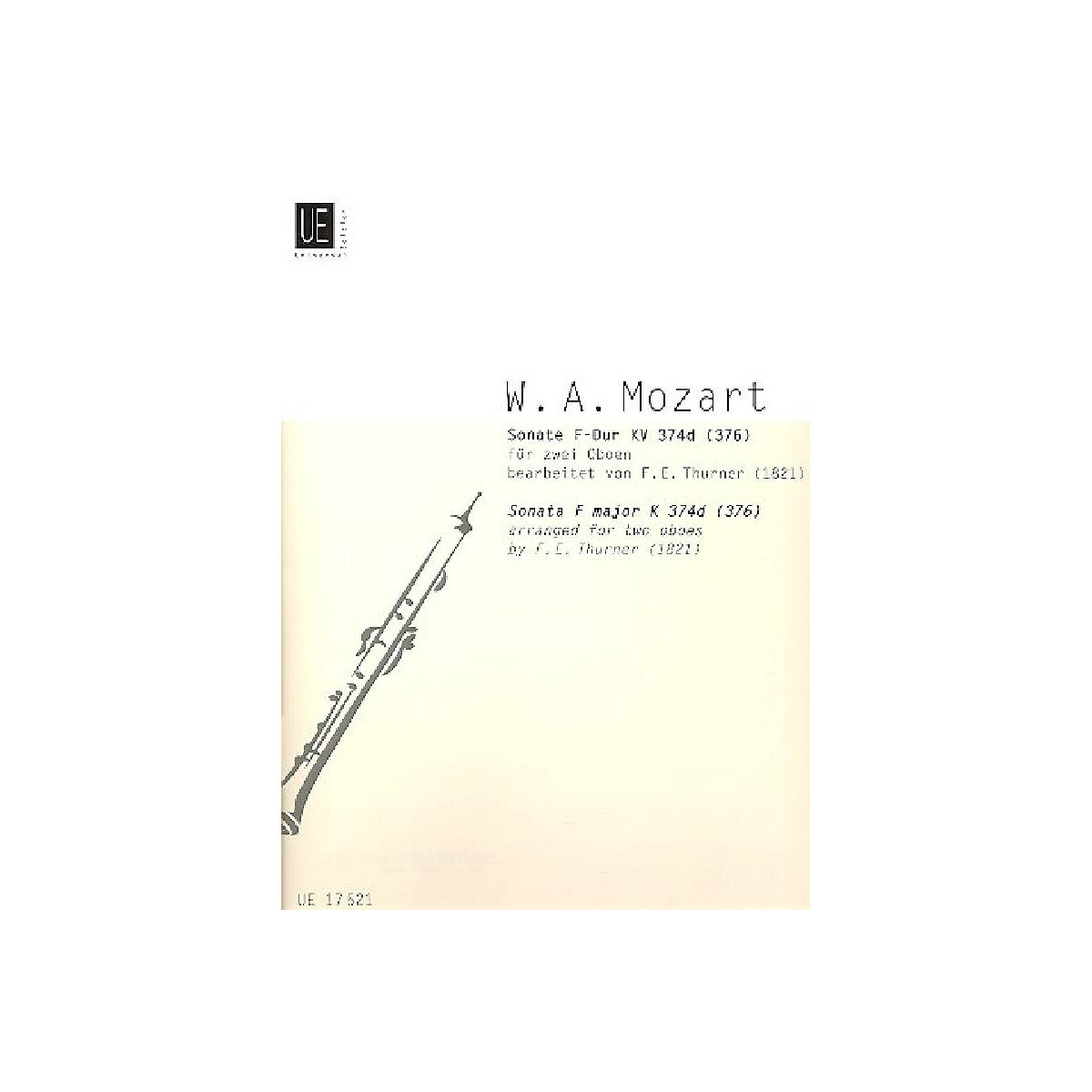 Sonate F-Dur KV374d box