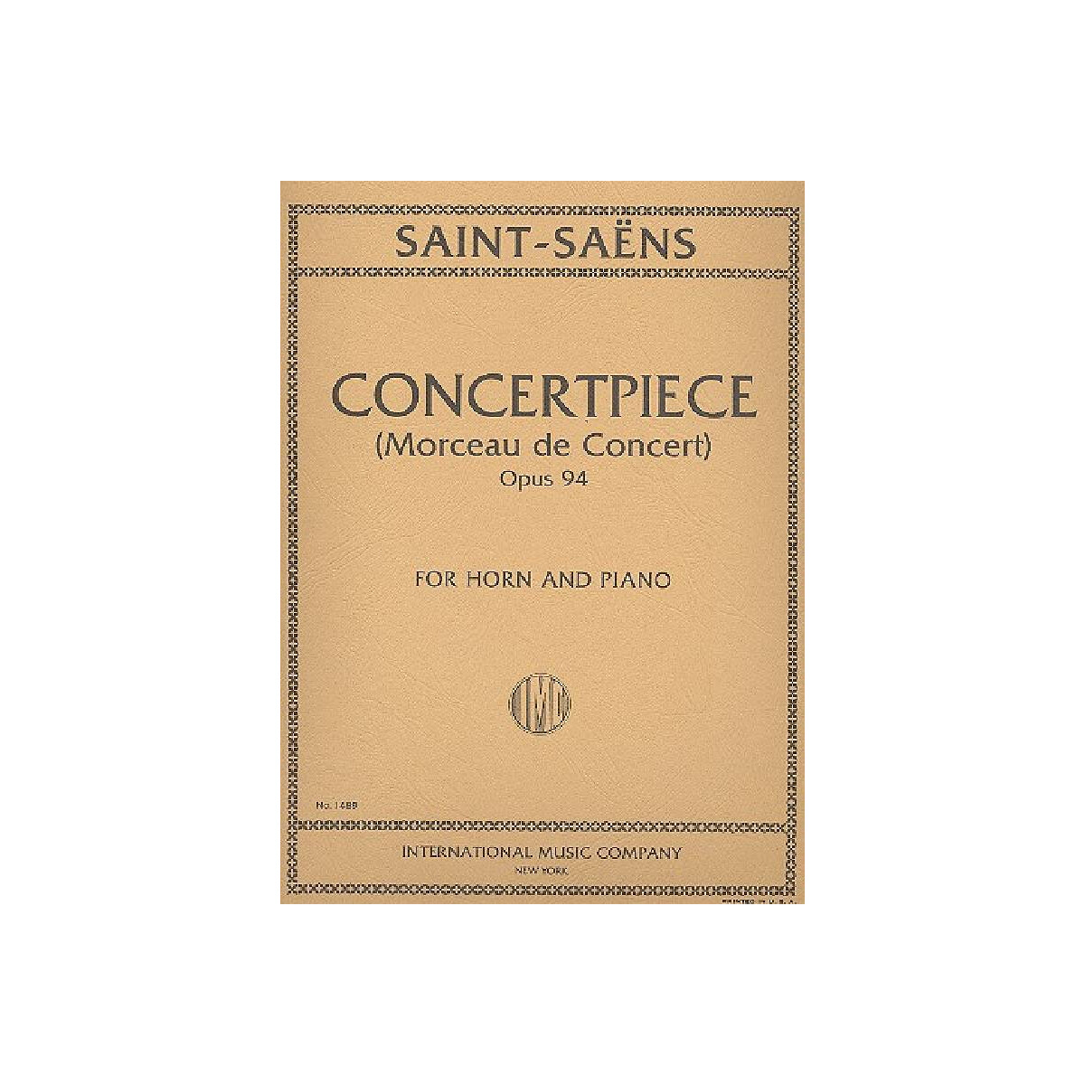 Concertpiece op.94 for horn in F box