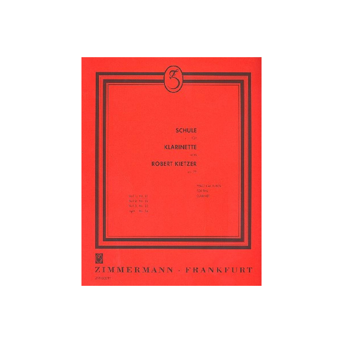 Schule für Klarinette Band 1 box