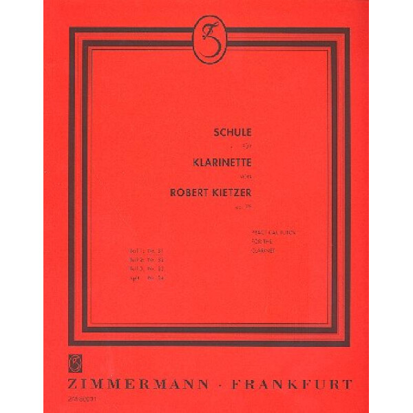 Schule für Klarinette Band 1