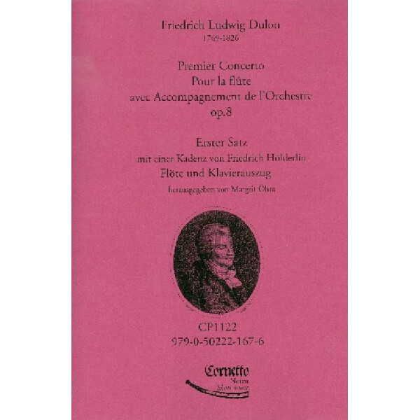 Konzert Nr.1 (1. Satz) op.8 für Flöte und Orchester
