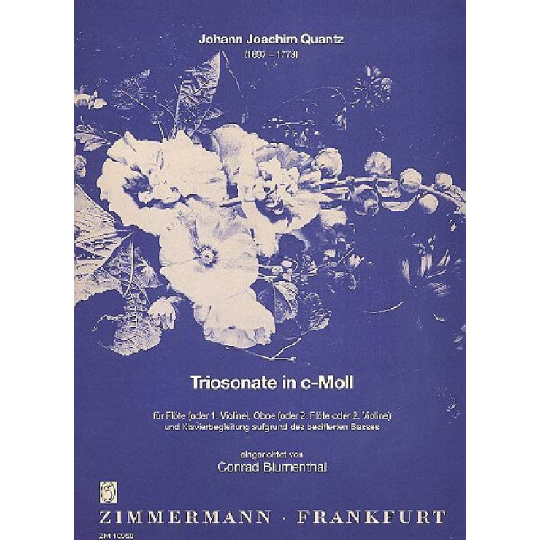 Triosonate c-Moll für 2 Flöten