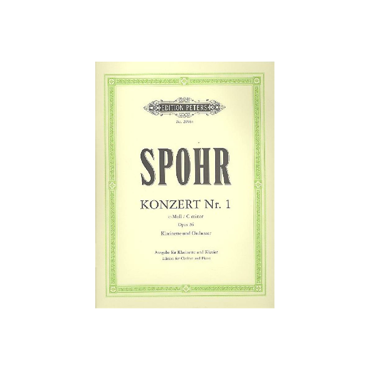 Konzert c-Moll Nr.1 op.26 für Klari box