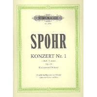 Konzert c-Moll Nr.1 op.26 für Klarinette und Orchester