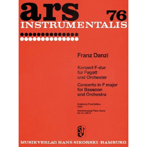 Konzert F-Dur für Fagott und