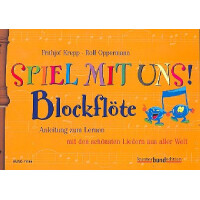 Spiel mit uns Blockflöte (Band 1, gelb)