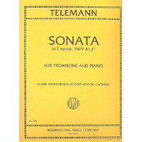 Sonata f minor for trombone and