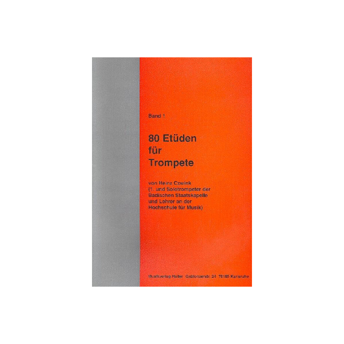 80 Etüden Band 1
