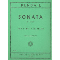 Sonata F major for flute and piano