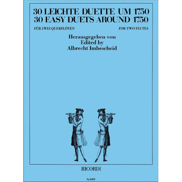 30 leichte Duette um 1750