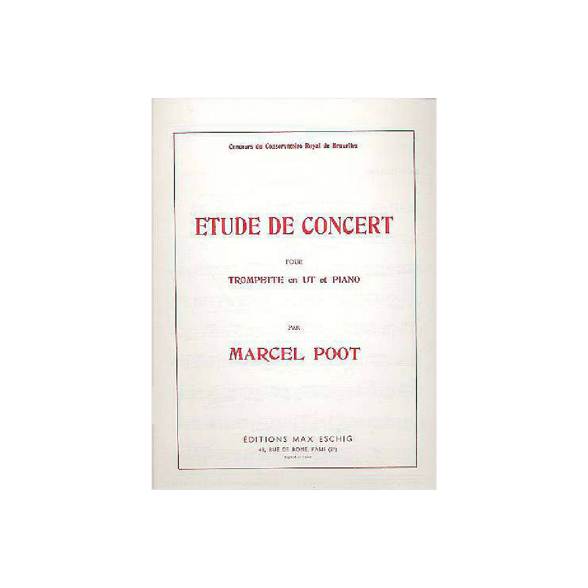 Étude de Concert pour box