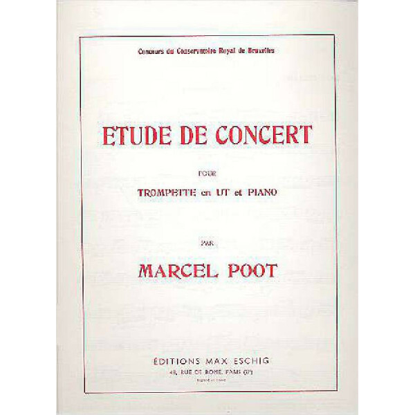 Étude de Concert pour