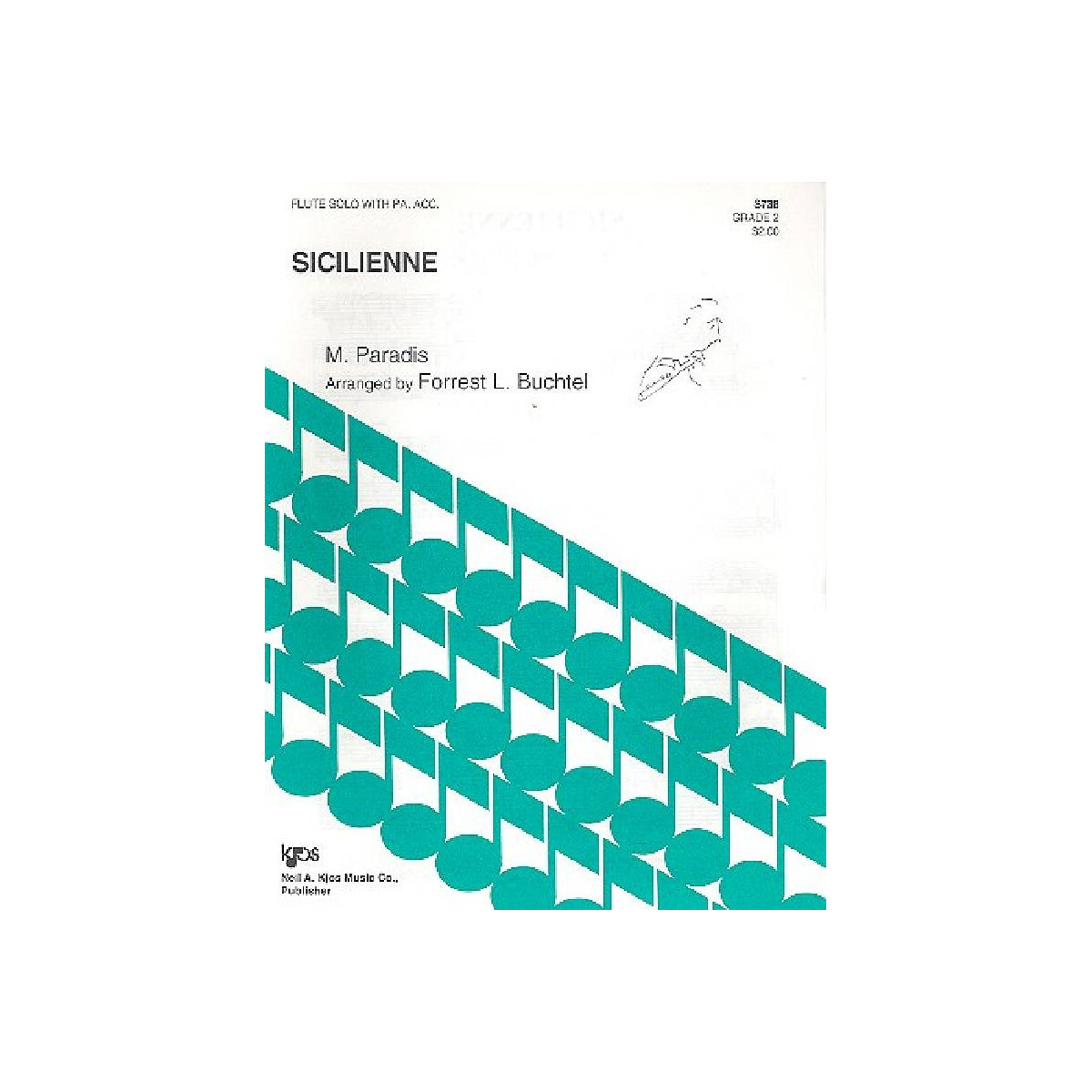Sicilienne for flute and piano box