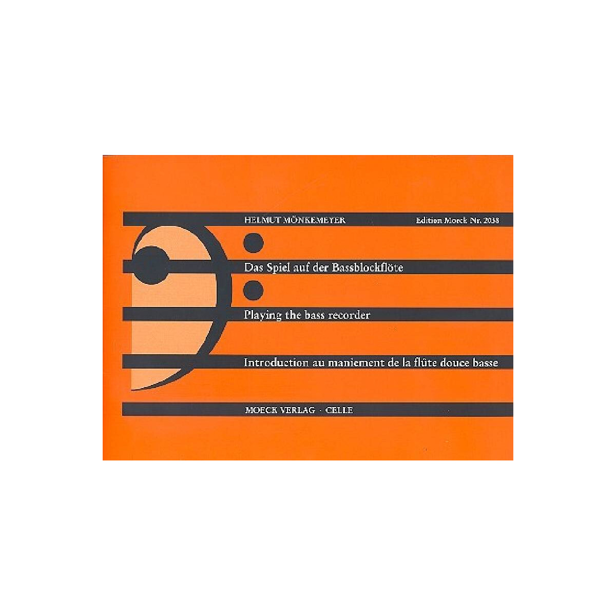 Das Spiel auf der Baßblockflö box