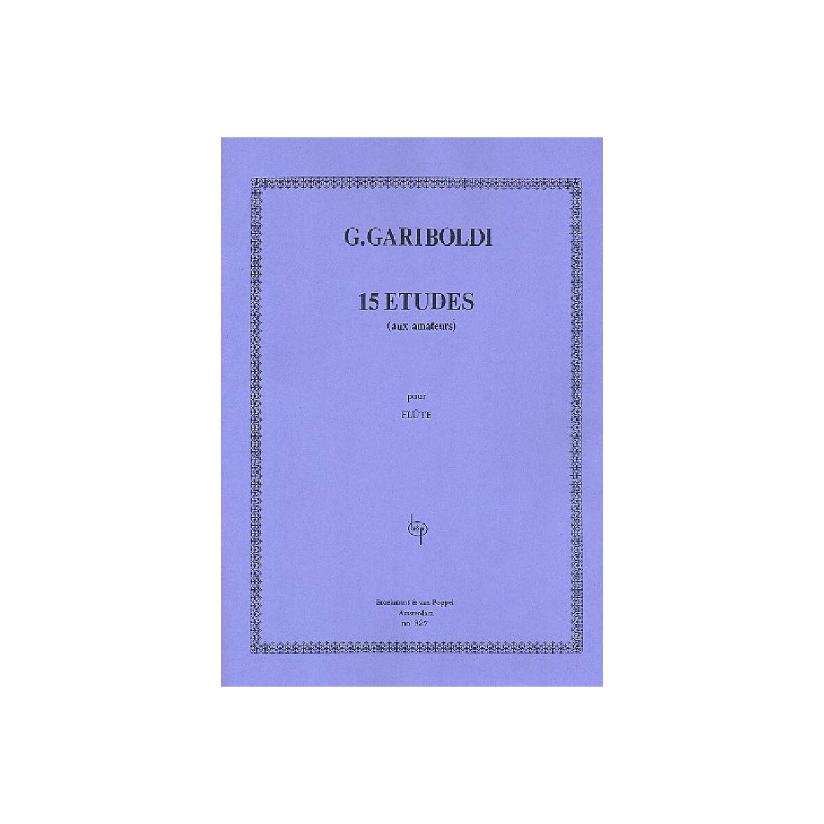 15 études pour flûte seule box