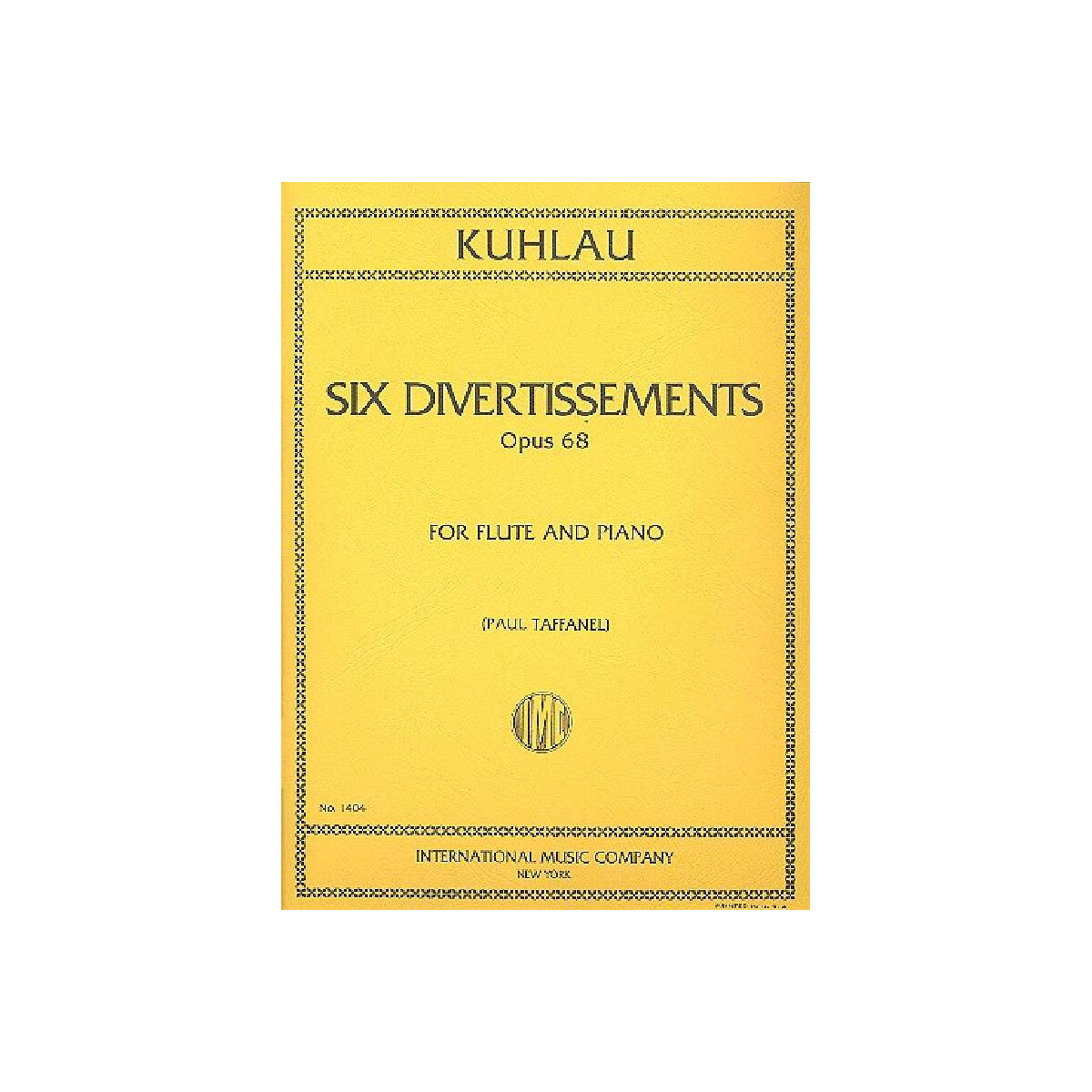 6 Divertissements op.68 box