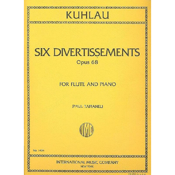 6 Divertissements op.68
