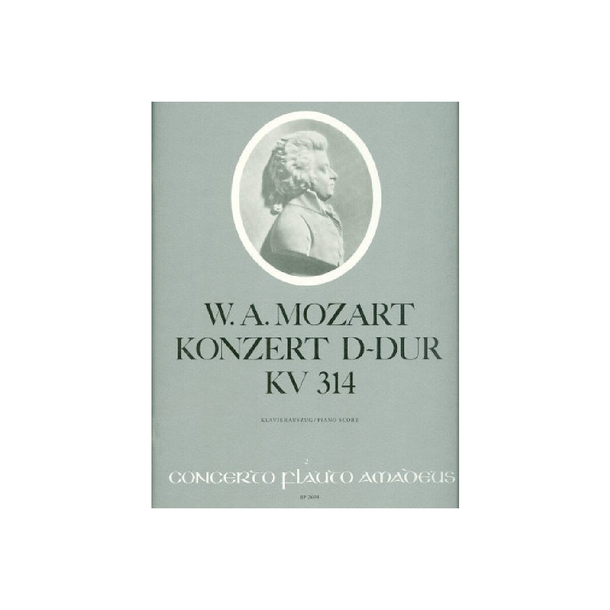 Konzert D-Dur KV314 für Flöte box