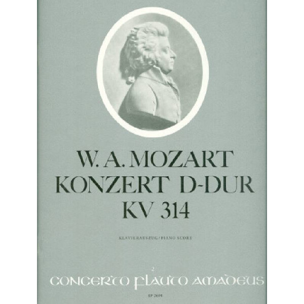 Konzert D-Dur KV314 für Flöte