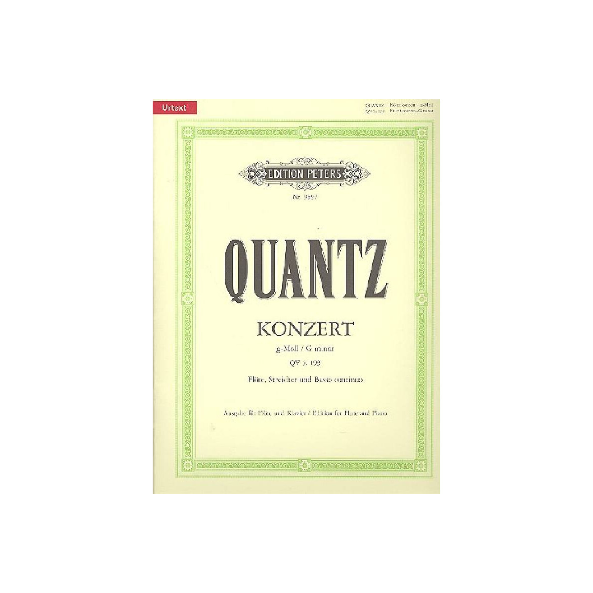 Konzert g-Moll QV5:193 für Flö box