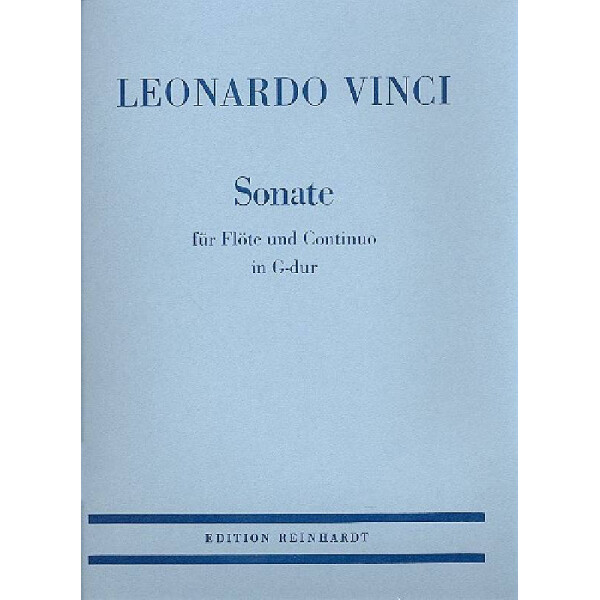Sonate G-Dur für Flöte und Bc