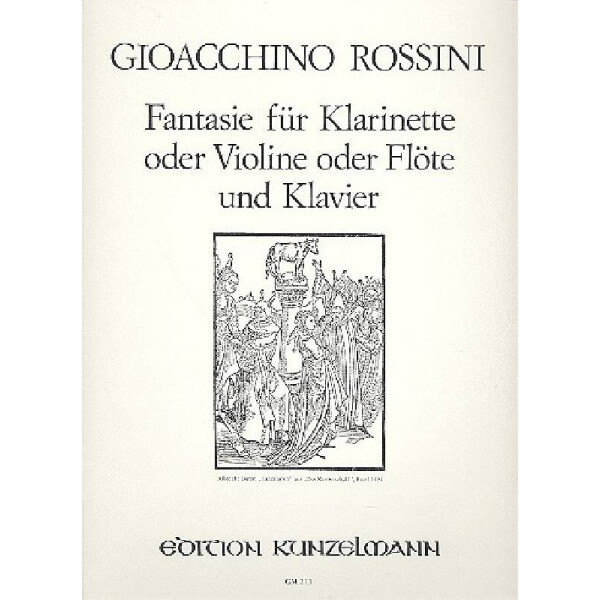 Fantasie für Klarinette (Violine / Flöte)