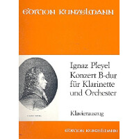 Konzert B-Dur für Klarinette und