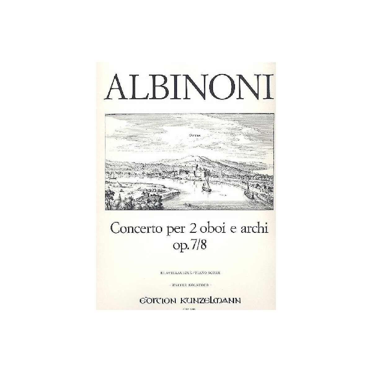 Concerto D-Dur op.7,8 für 2 Oboen u box