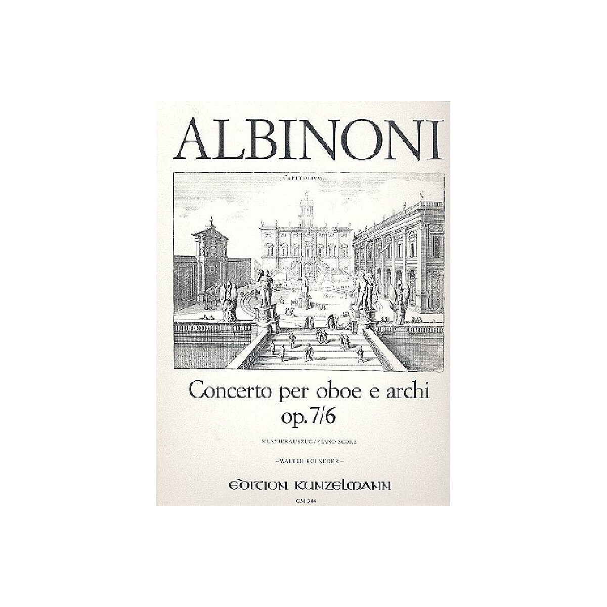 Concerto D-Dur op.7,6 für Oboe box