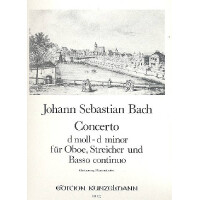 Concerto d-Moll für Oboe, Streicher und Bc