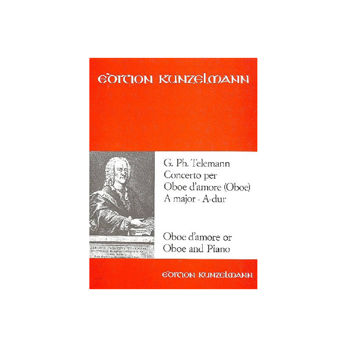 Konzert A-Dur für Oboe damore und