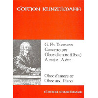 Konzert A-Dur für Oboe damore und