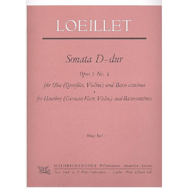 Sonate D-Dur op.5,4