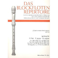 Sonate F-Dur nach BWV1033