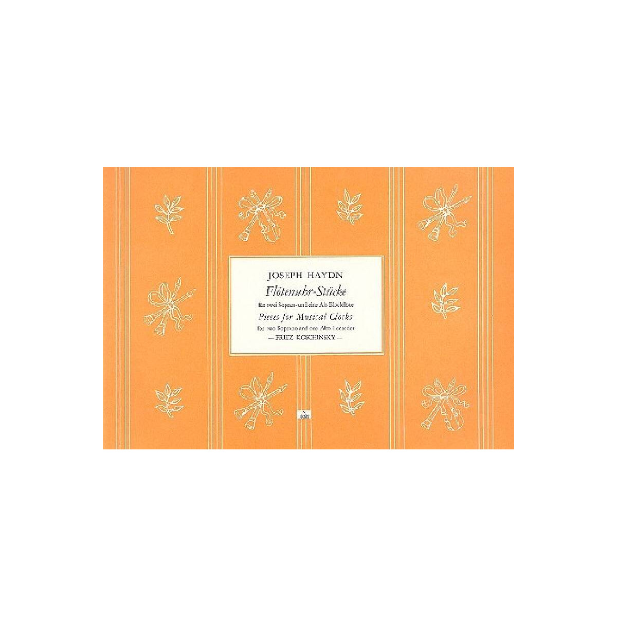 Flötenuhr-Stücke für box