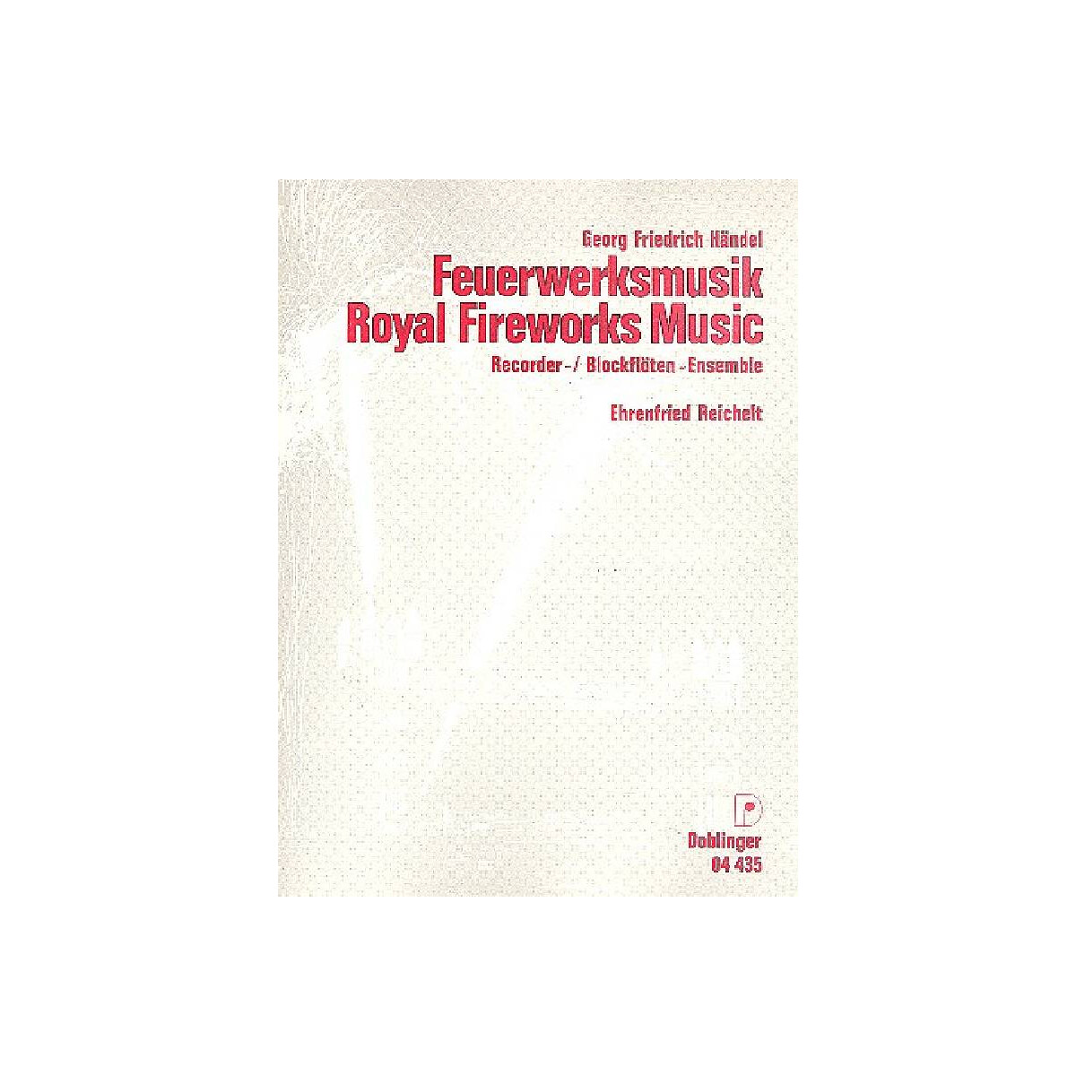 Feuerwerksmusik für Blockflötenensemble