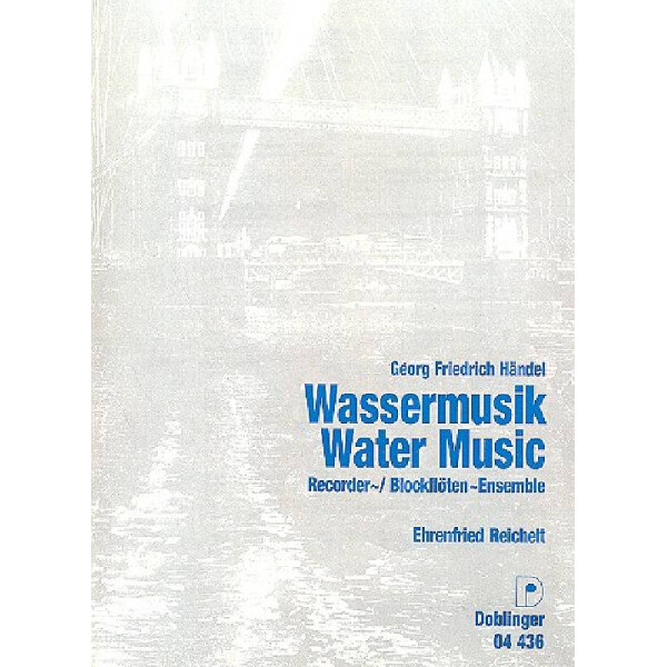 Wassermusik für Blockflöten-